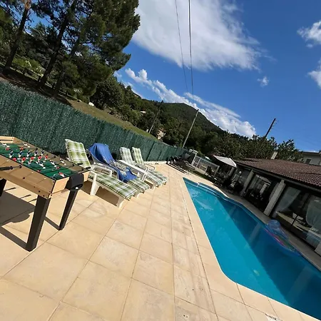 Maison Les Brousses Ferienhaus Molieres-sur-Ceze